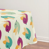 Vogelmuster Tischdecke (Beispiel)