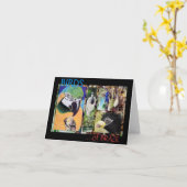 VÖGELN DER BRASILIENISCHEN Kunsthistorkarte Karte (Gelbe Blume)