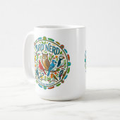Vogelnerd-Logo Kaffeetasse (Vorderseite Links)