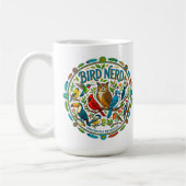 Vogelnerd-Logo Kaffeetasse (Links)