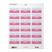 Vogelnest Adressaufkleber (Vorne)