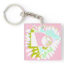 Vogelnest - Flamingo Pink White