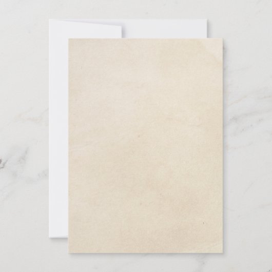 Vogelnest mit Eiern Rustikale glückliche Ostern Karte (Rückseite)