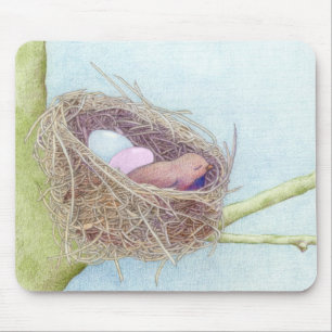 Vogelnest Mousepad