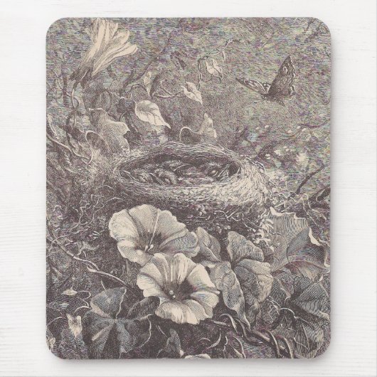 Vogelnest Mousepad (Vorne)