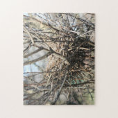 Vogelnest-Natur Puzzle (Vertikal)