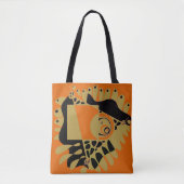 Vogelnest - Orange Olive Tasche (Vorderseite)