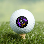 Vogelnest - Personalisierter Anfangsbrief A Golfball (Insitu T-Shirt)