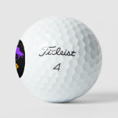 Vogelnest - Personalisierter Anfangsbrief A Golfball (Logo)