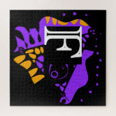 Vogelnest - Personalisierter Anfangsbuchstabe F Puzzle (Horizontal)