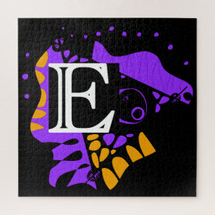 Vogelnest - Personalisiertes erstes Schreiben E Puzzle