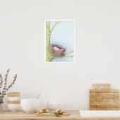 Vogelnest Poster (Küche)