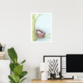 Vogelnest Poster (Heimbüro)