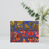 Vogelnest Postkarte (Stehend Vorderseite)