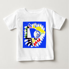 Vogelnest - Royal Blue White Baby T-shirt