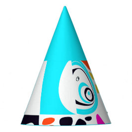 Vogelnest - Türkisblau Partyhütchen