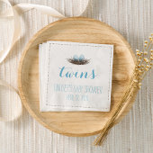 Vogelnest | Twis Baby Boys Dusche Serviette