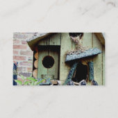 Vogelnest Visitenkarte (Rückseite)