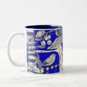 Vogelnest Zweifarbige Tasse (Links)