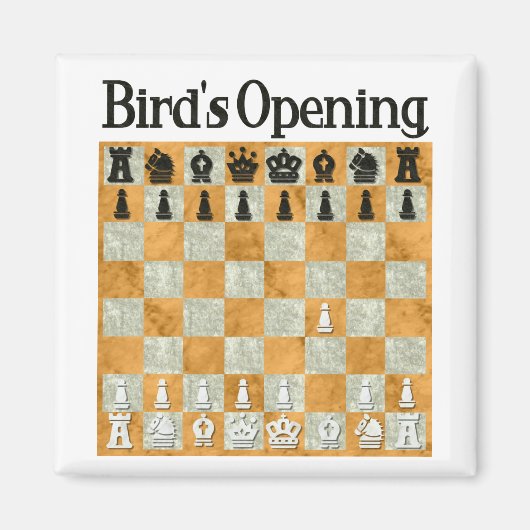 Vogelöffnung Magnet (Vorne)