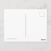 VogelOrigami - traditionelles Japanisch Postkarte (Rückseite)