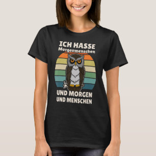 Vogelornithologe Biologie Biologin Night Cu T-Shirt