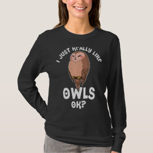 Vogelornithologe Biologie Biologin Night Cu T-Shirt