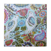 Vogelpapier I Fliese (Vorderseite)