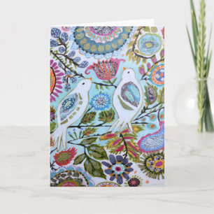 Vogelpapier I Karte
