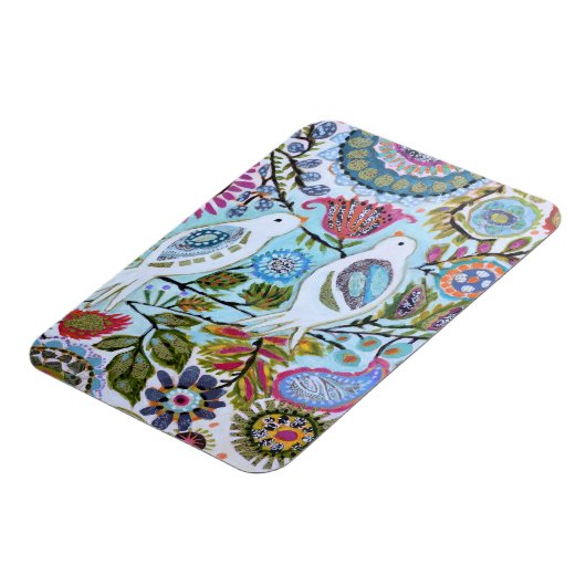 Vogelpapier I Magnet (Linke Seite)