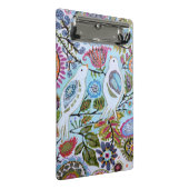 Vogelpapier I Mini Klemmbrett (Schrägansicht)