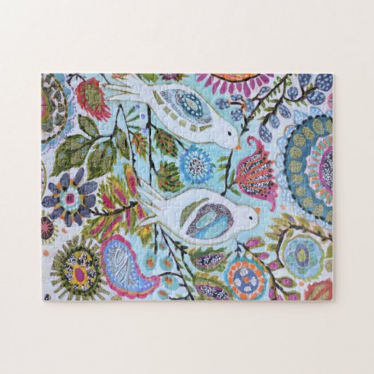 Vogelpapier I Puzzle (Horizontal)