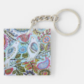 Vogelpapier I Schlüsselanhänger (Rückseite)