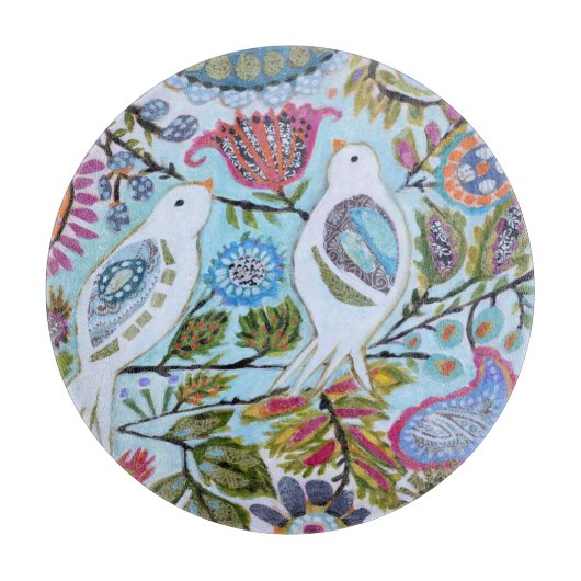 Vogelpapier I Schneidebrett (Vorderseite)