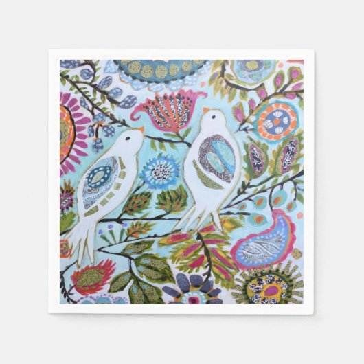 Vogelpapier I Serviette (Vorderseite)