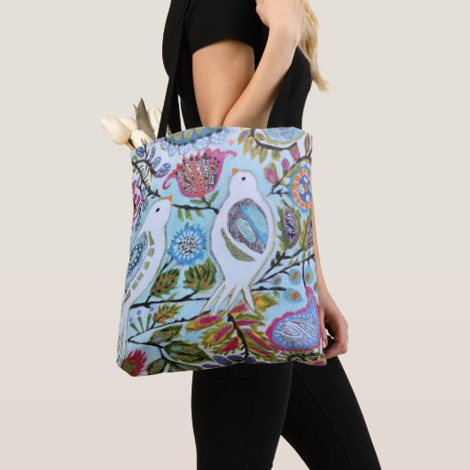 Vogelpapier I Tasche (Von Nahem)
