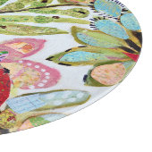 Vogelpapier II Schneidebrett (Ecke)