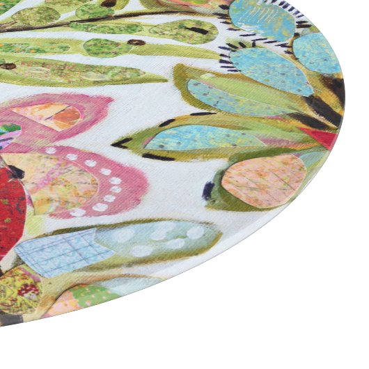 Vogelpapier II Schneidebrett (Ecke)