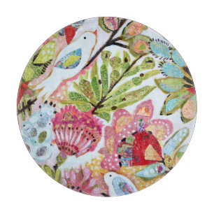 Vogelpapier II Schneidebrett