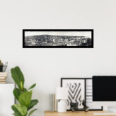 Vogelperspektive des Duluth MN Fotos 1914 Poster (Heimbüro)