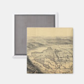 Vogelperspektive, Honey Lake Valley Magnet (Vorderseite/Rückseite)