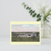 Vogelperspektive, Rangeley, Maine Vintag Postkarte (Stehend Vorderseite)