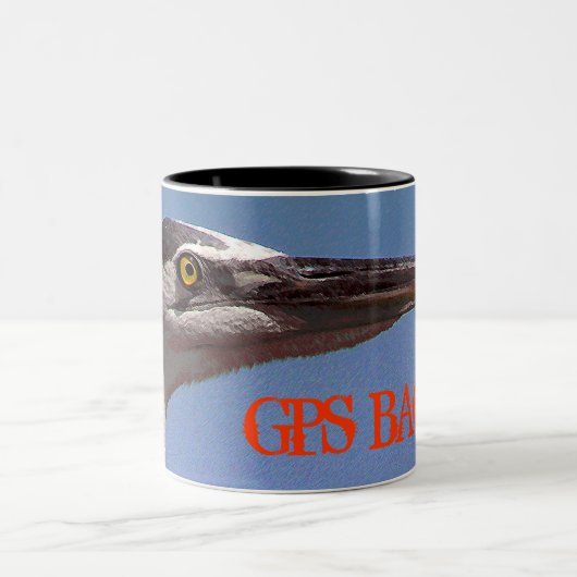 Vogelperspektive Zweifarbige Tasse (Mittel)