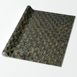 Vogelperspektivfotografie von Palmen Geschenkpapier