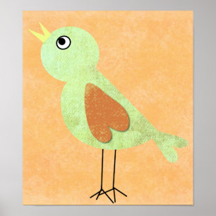 Vogelplakat Poster