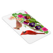 Vogelprämienmagnet für den nördlichen Kardinal Magnet (Rechte Seite)