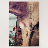 Vogelroseate Spoonbill Puzzle (Vertikal)