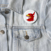 Vogelroter Kreaturenbeere Button (Beispiel)