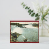 Vogel's Eye View, Niagara Falls Vintag Postkarte (Stehend Vorderseite)