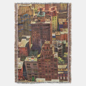 Vogel's-Eye View of New York City by John Falter Decke (Vorderseite Vertikal)